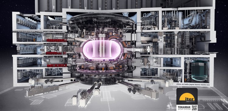 ITER facility. Courtesy of ITER Organization